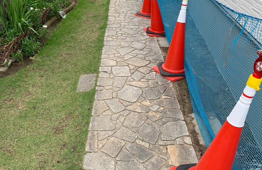 施工前の既存アプローチ
