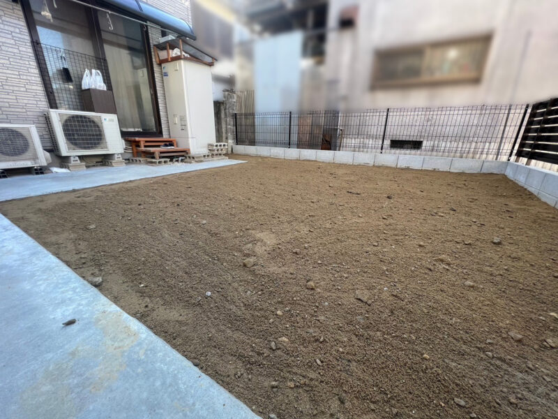 ドッグラン新設リフォーム