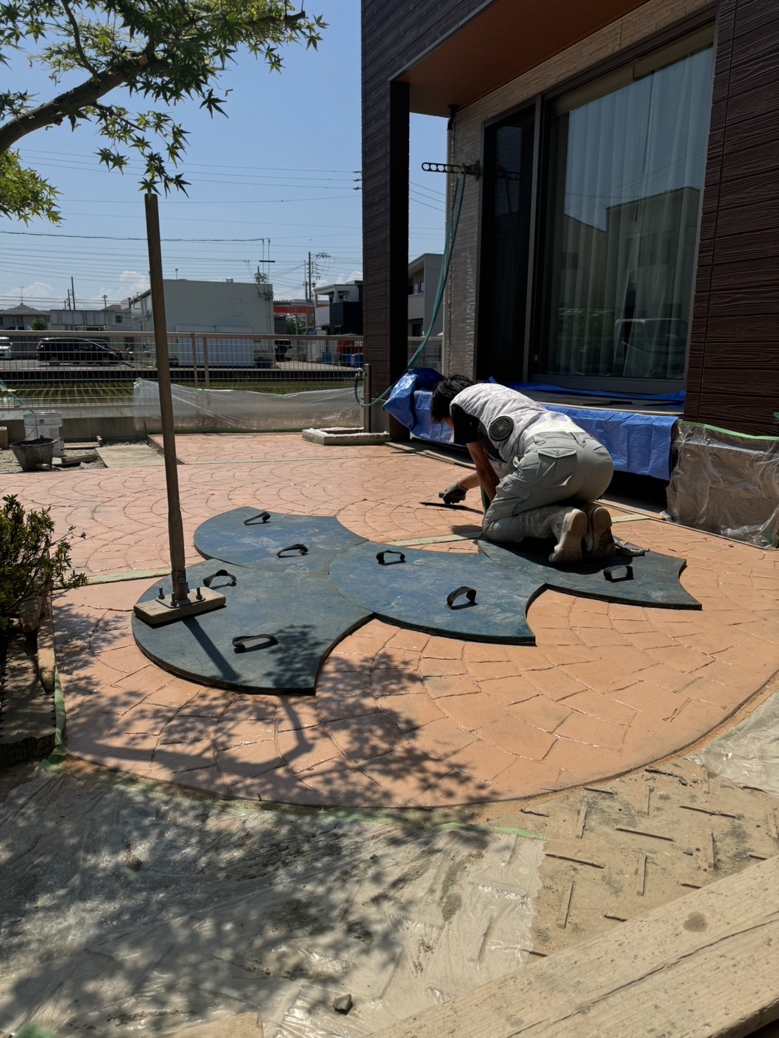 スタンプコンクリートのご紹介 - 一宮市の外構・エクステリア