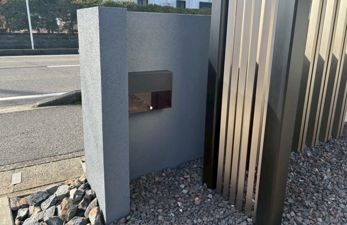 施工後　裏側全体