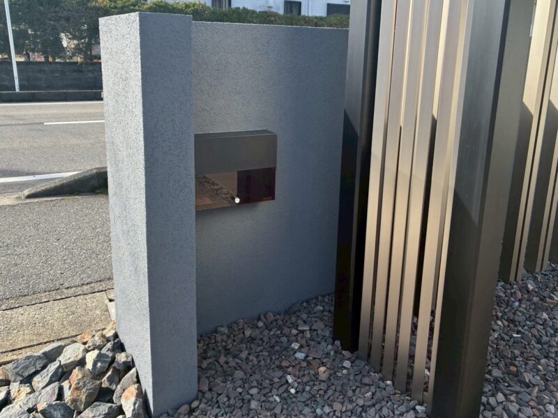 施工後　裏側全体