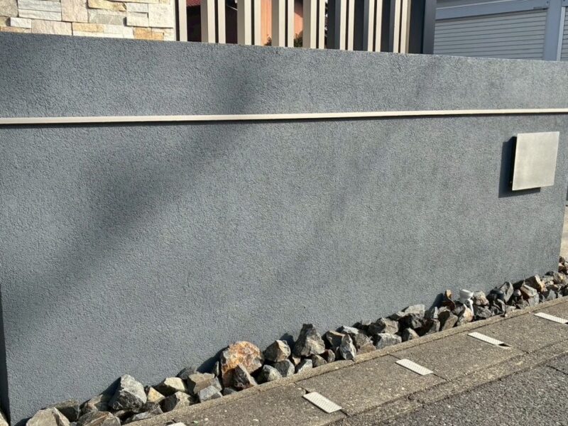 白華現象　施工後　全体